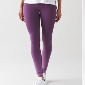 Lululemon Wunder Under Pant (Hi-Rise) Ombre Darkest Magenta
